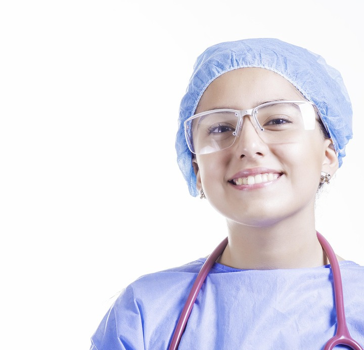 doctor portrait smiling professional